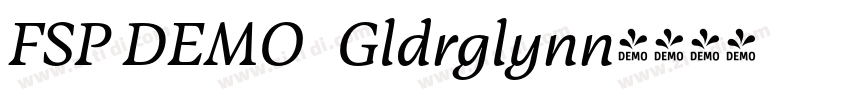 FSP DEMO   Gldrglynn字体转换